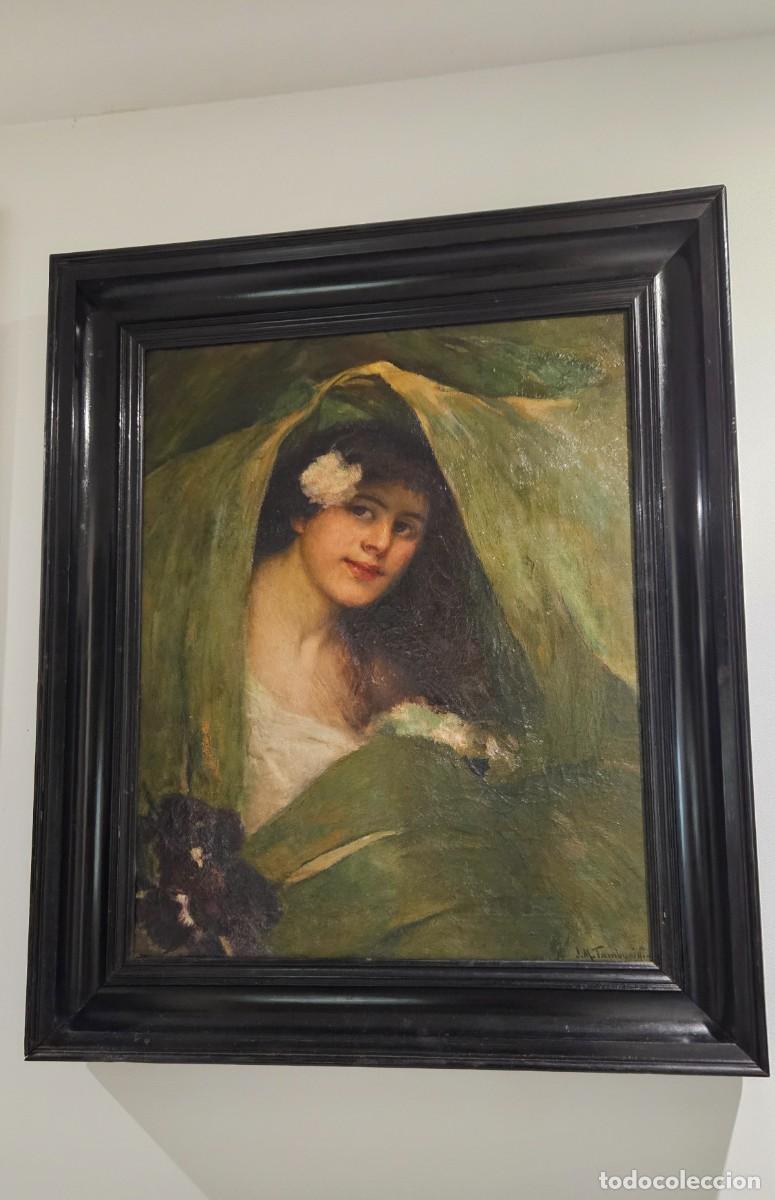 Arte: JOSE MARIA TAMBURINI OLEO CUADRO
