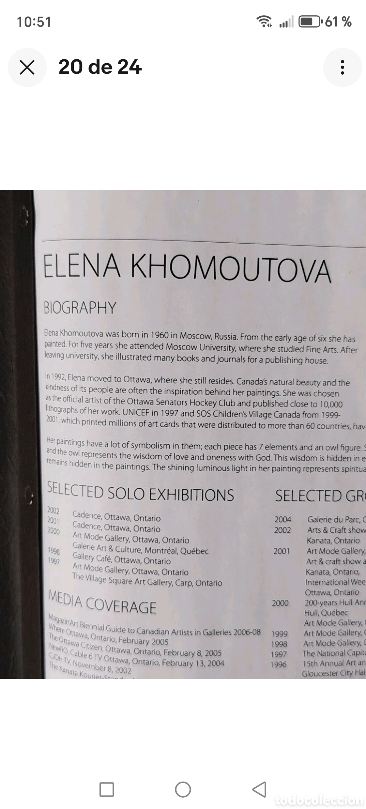 Arte: Elena khomoutova Canvas. - Foto 18