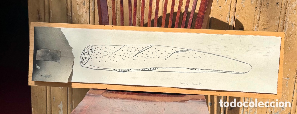 Arte: Original Evaristo Ben&iacute;tez