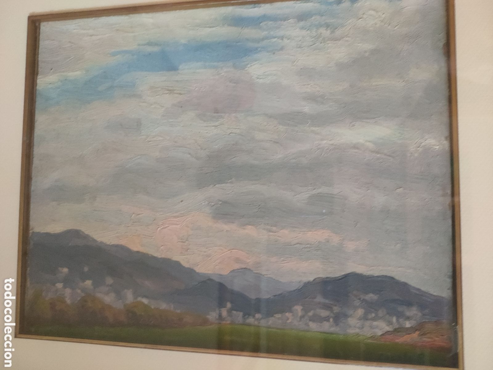 Arte: Josep Casals Peipoch 2 &oacute;leos sobre tabla paisajes
