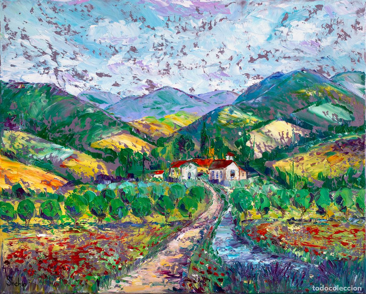 Arte: Cuadro Olive Groves of the Mediterranean