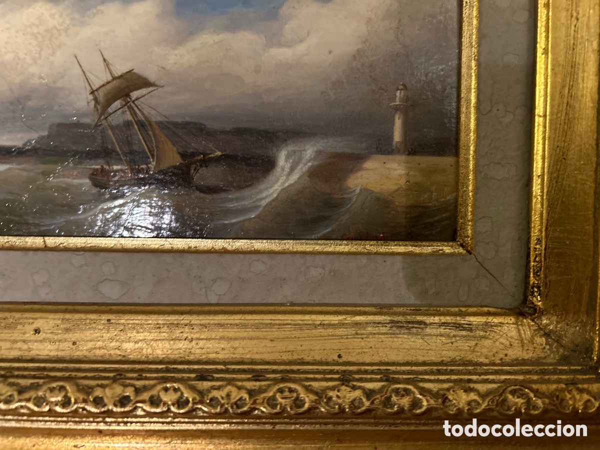Arte: Cuadro miniatura, Marina - Foto 2