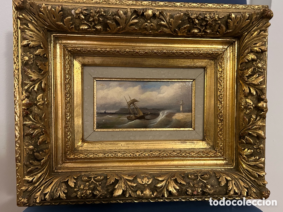 Arte: Cuadro miniatura, Marina