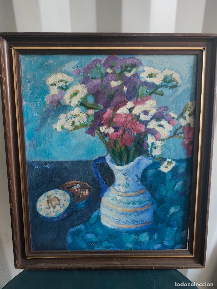 Arte: Cuadro oleo firmado Esmerats