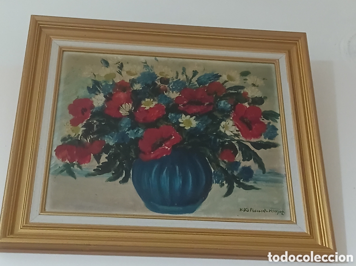 Arte: Vibrant Floral Still Life with Red Poppies