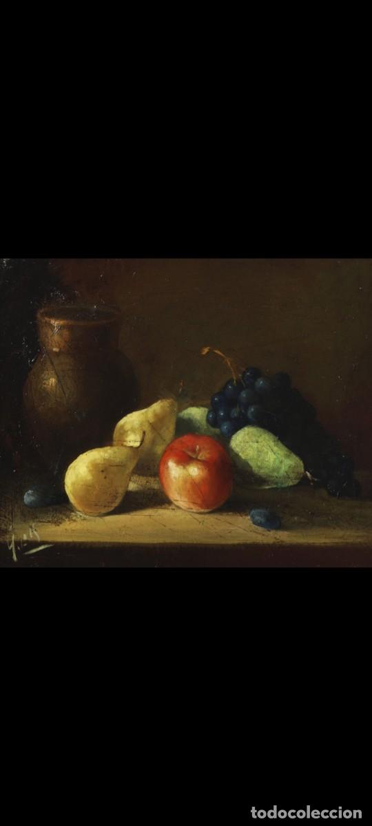 Arte: Bodeg&oacute;n fruta siglo XX p.p