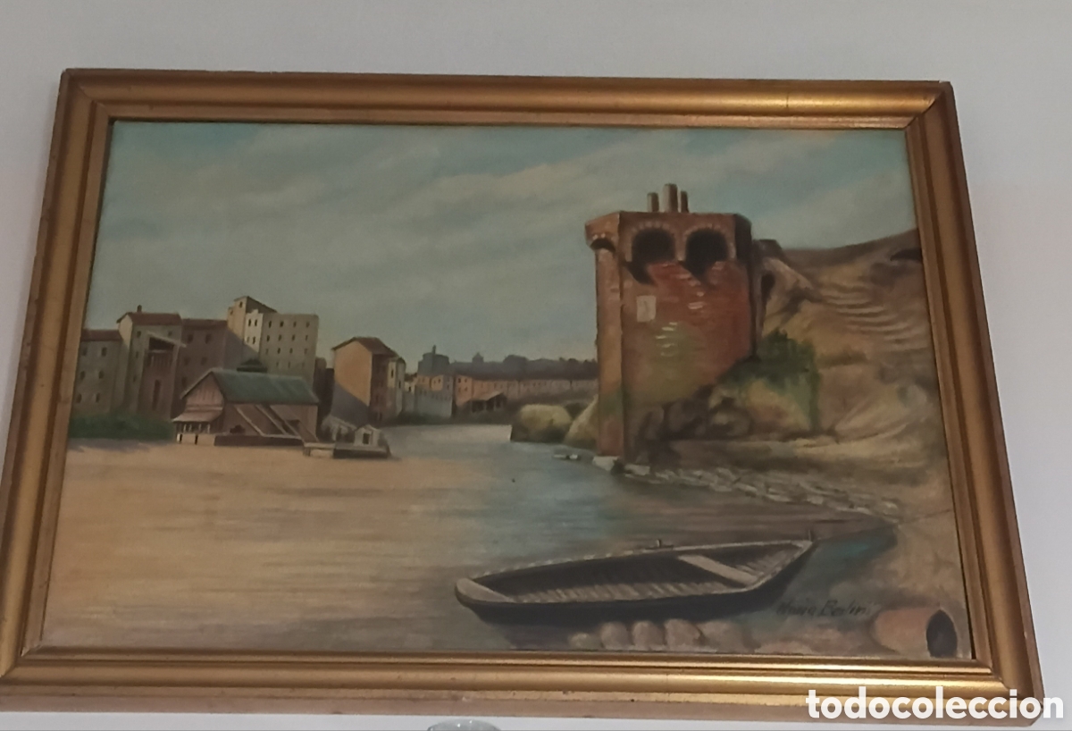 Arte: paisaje al &oacute;leo sobre