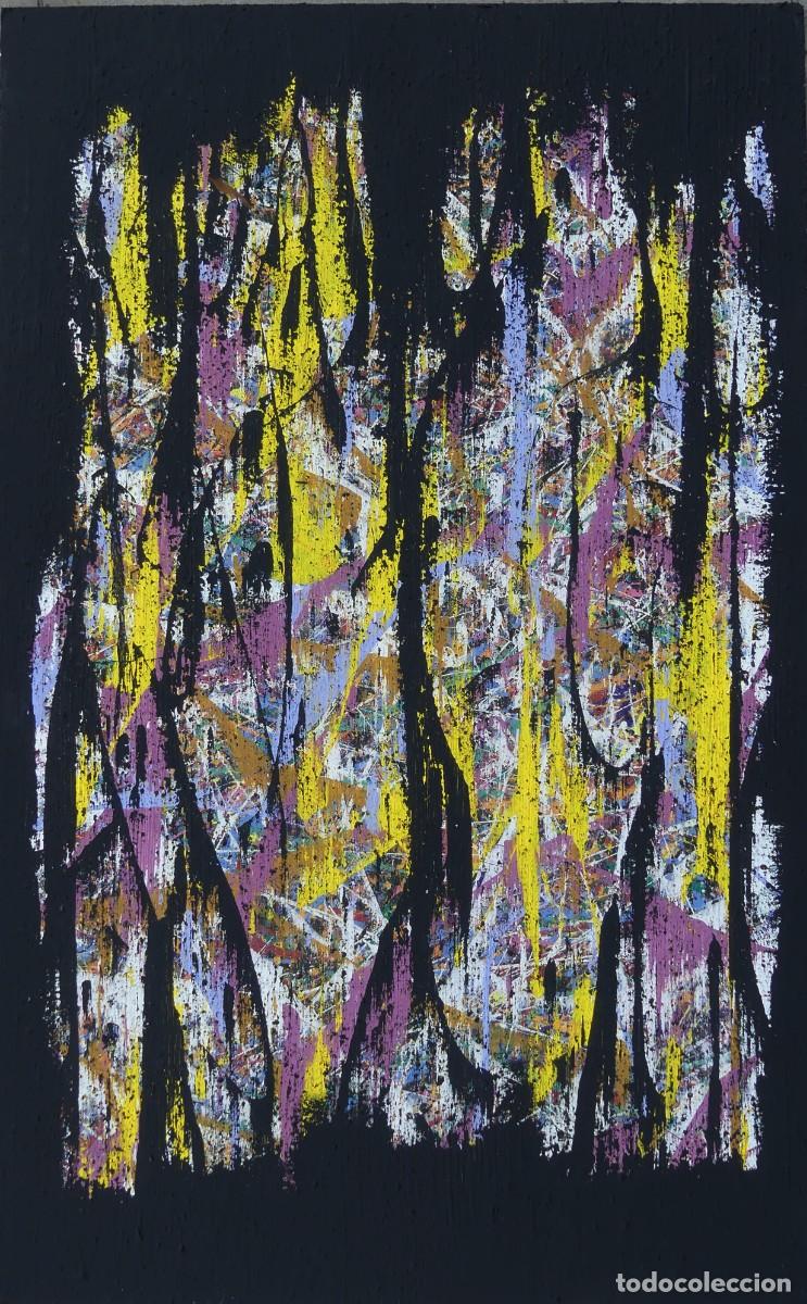 Arte: PINTURA RECIENTE DE JOSE SANZ SALA SOBRE TABLERO ( SOLO RECOGIDA )