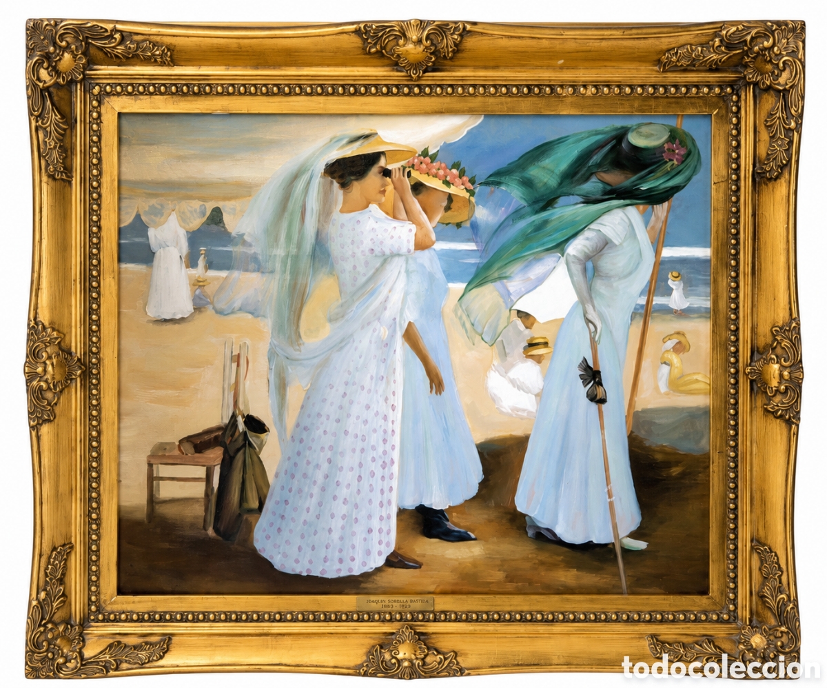 Arte: &Oacute;leo Joaquin Sorolla reproducci&oacute;n con certificado