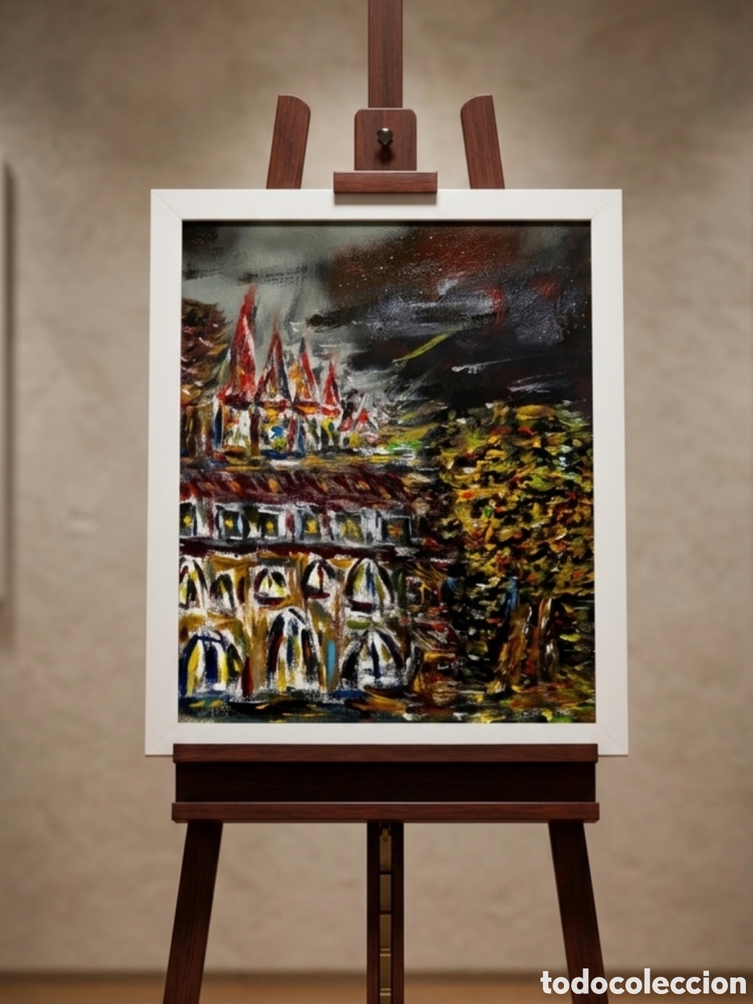 Arte: &Oacute;leo sobre lienzo Enrique V - Foto 1