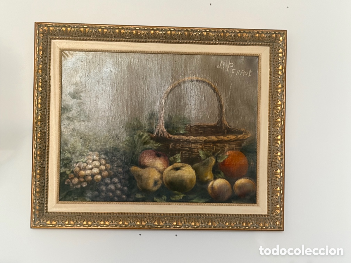 Arte: Bodeg&oacute;n. J. Perros. &Oacute;leo sobre lienzo