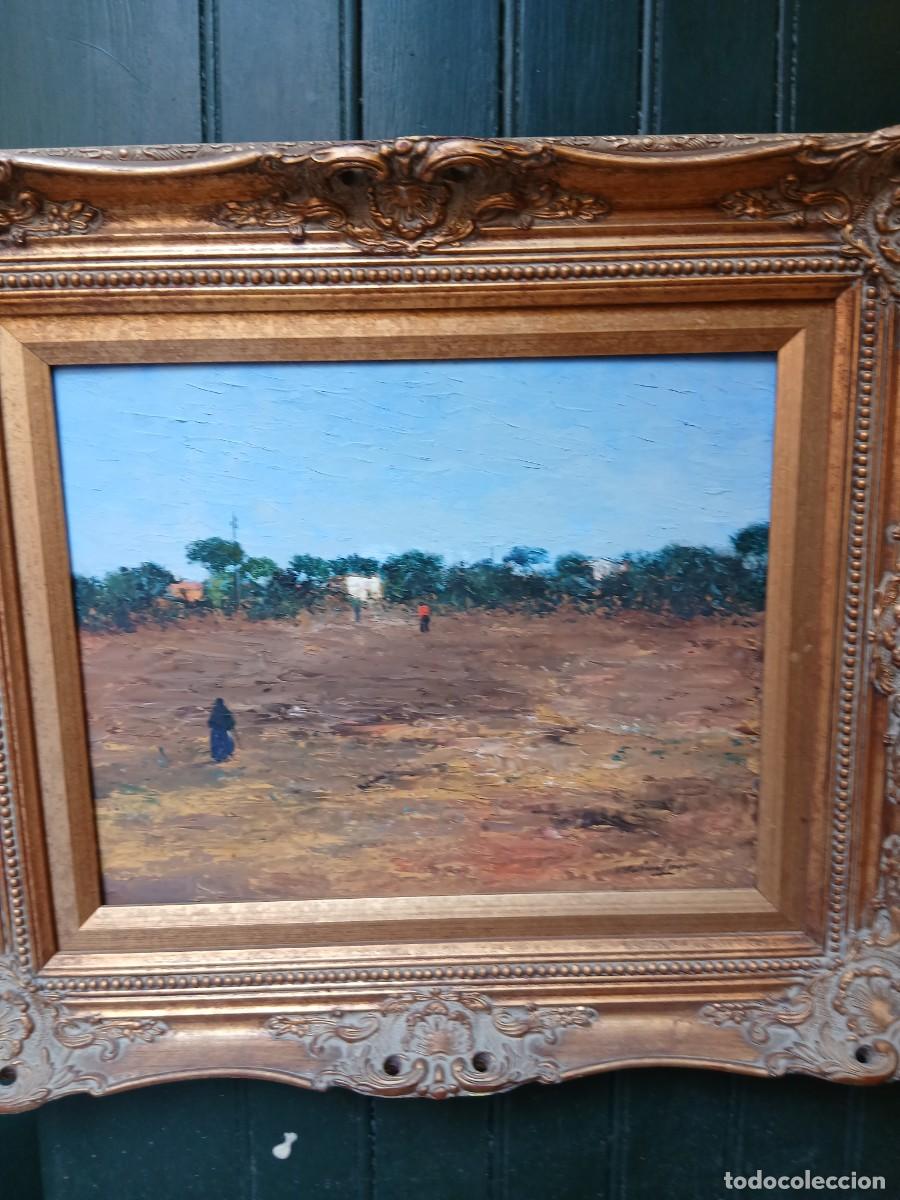 Arte: QUADRO PINTURA OLEO SOBRE TABLA DE MOLINA FERRER
