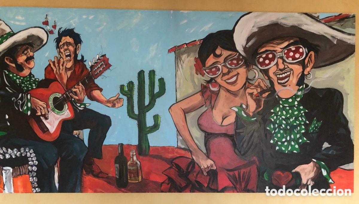 Arte: Cuadro del artista SANTOS de VERACRUZ