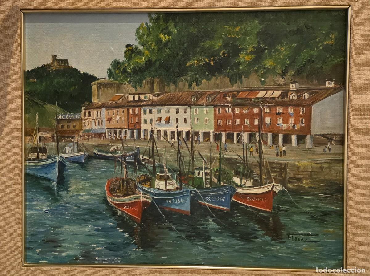 Arte: Puerto de San Sebasti&aacute;n y paisaje Vasco