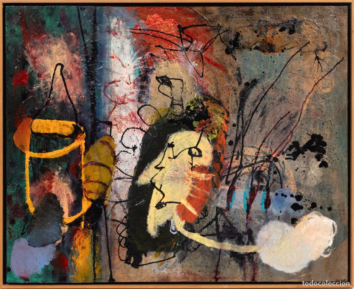 Arte: FERNANDO BIDERBOST (Bilbao, 1955) - &Oacute;LEO SOBRE LIENZO