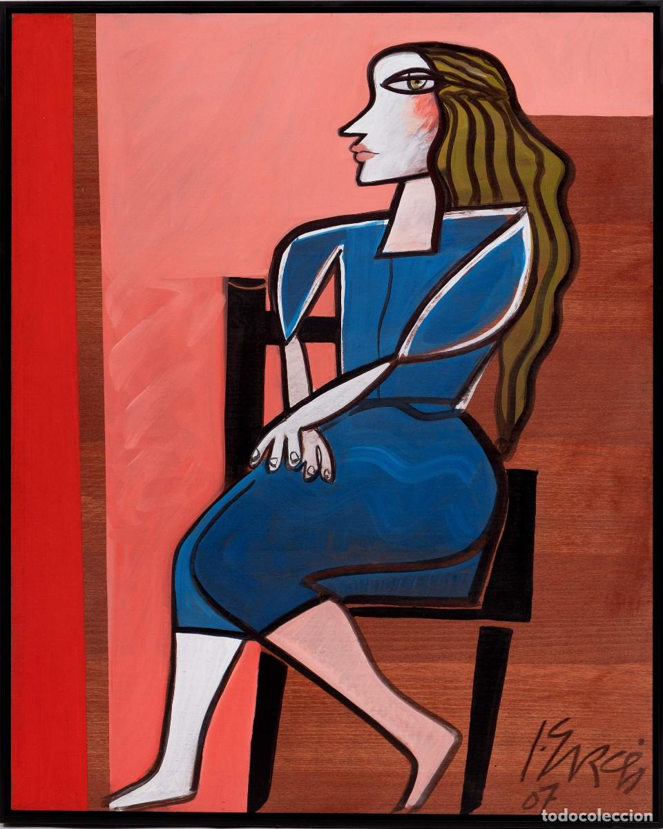Arte: JUAN GARC&Eacute;S (1935 - 2014) - &Oacute;LEO SOBRE TABLA