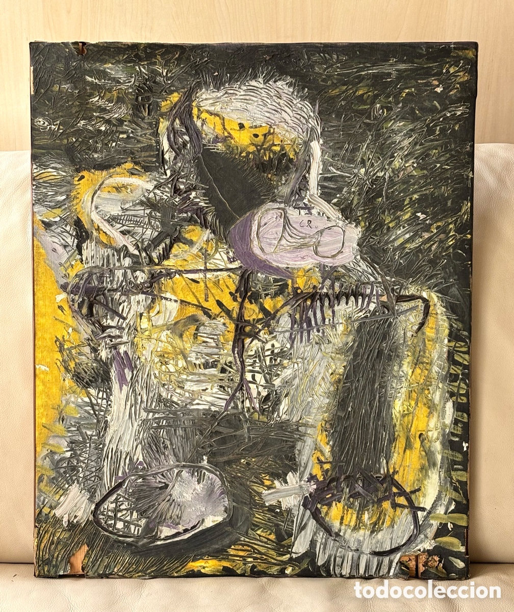 Arte: CRUSPINERA- &Oacute;LEO SOBRE TELA