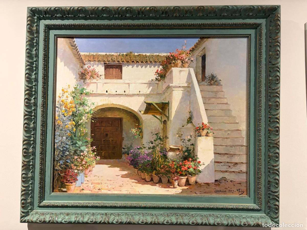 Arte: Manuel Fern&aacute;ndez Garc&iacute;a &ldquo;Manol&iacute;n Fern&aacute;ndez&rdquo; &ndash; Patio de Carmona &ndash; &Oacute;leo &ndash; 1992