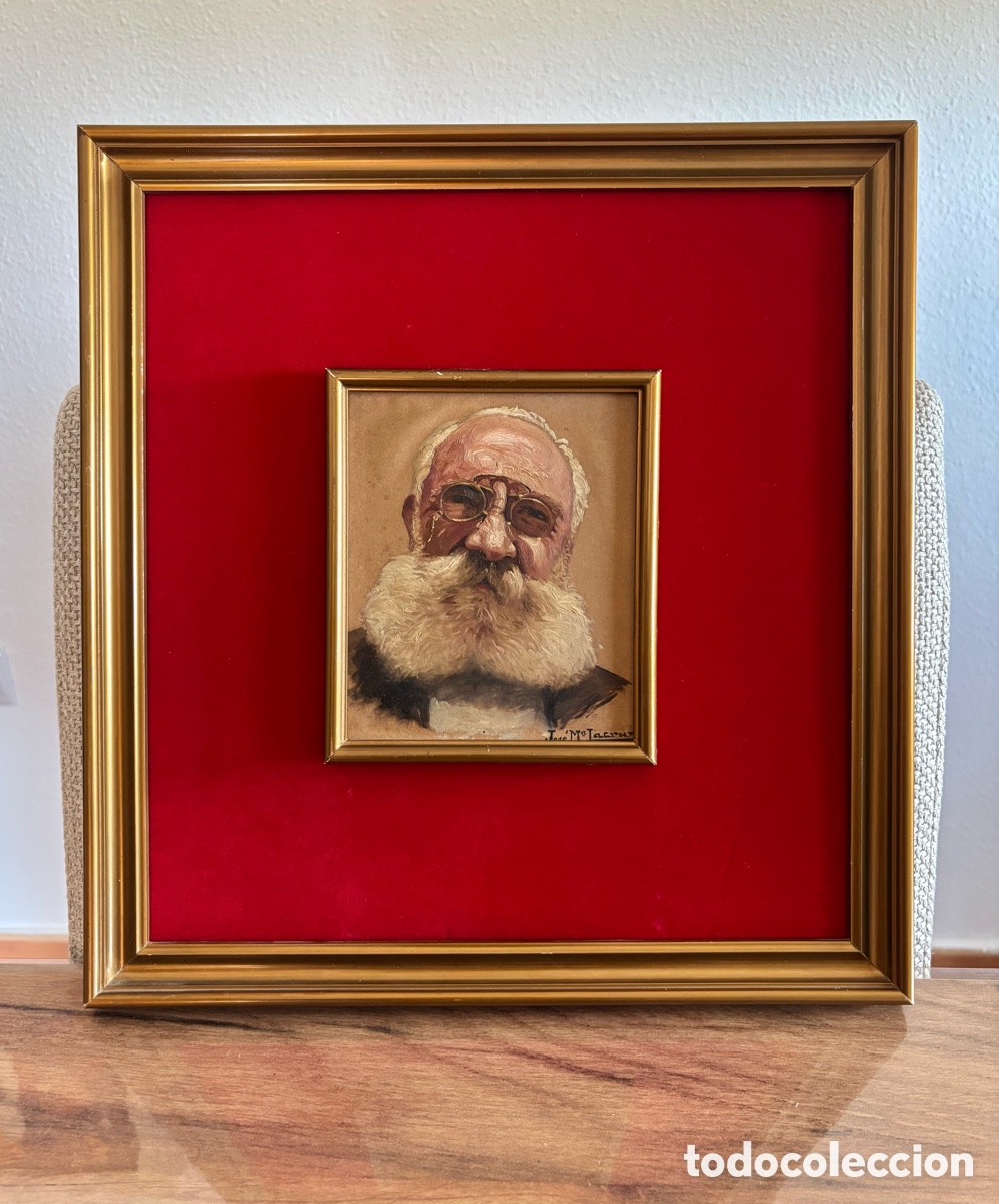 Arte: Retrato de anciano - Siglo XIX