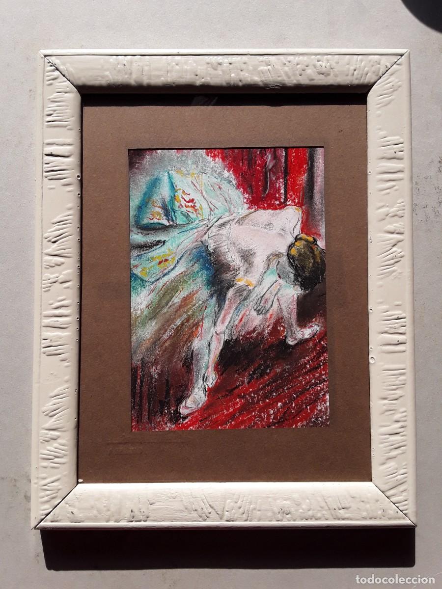 Arte: Cuadro pintura al pastel