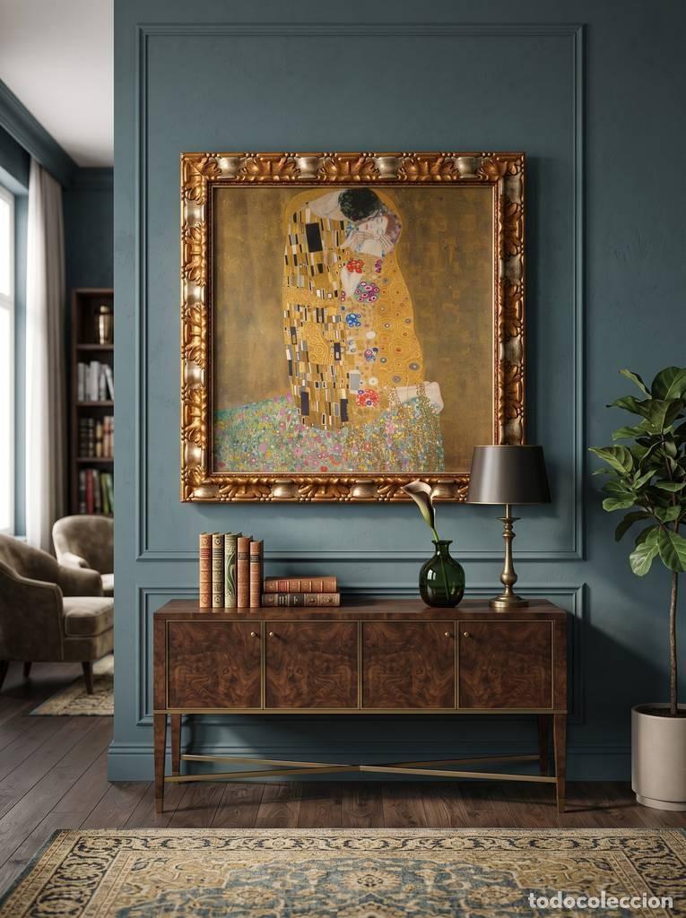 Arte: CUADRO TITULADO &ldquo;EL BESO&rdquo;