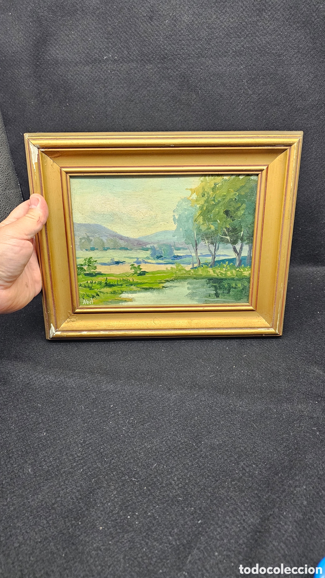 Arte: Paisaje pintura al &oacute;leo