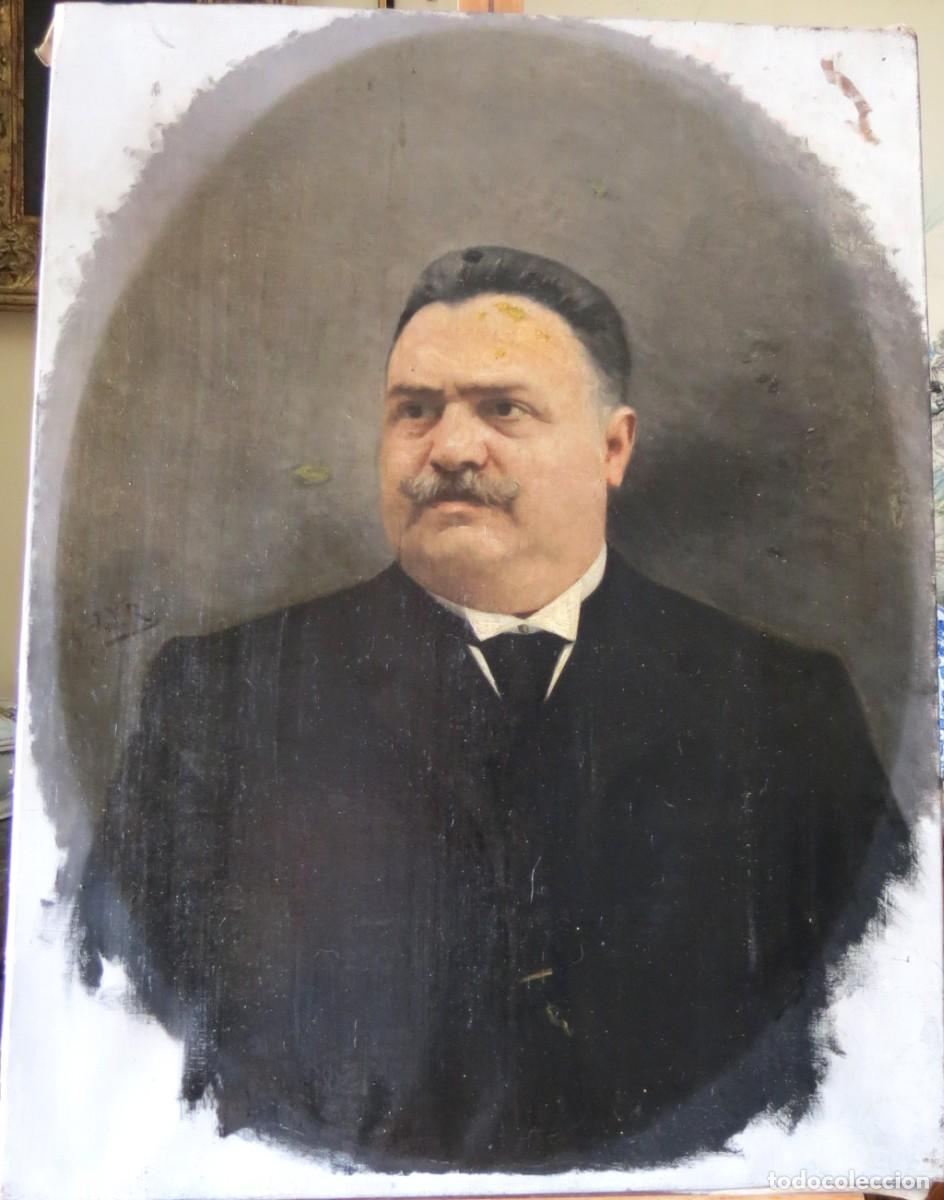 Arte: Oleo sobre tela representando Senhor