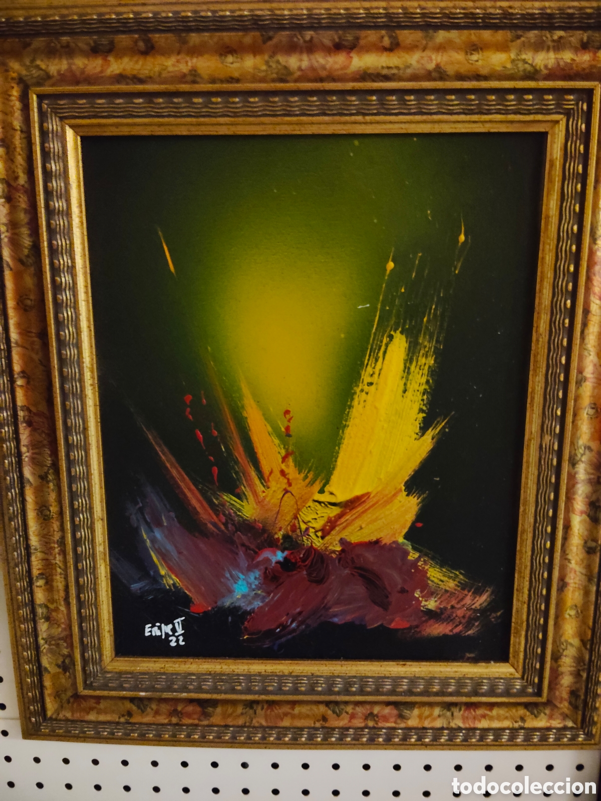 Arte: &Oacute;leo sobre lienzo Enrique V - Foto 1