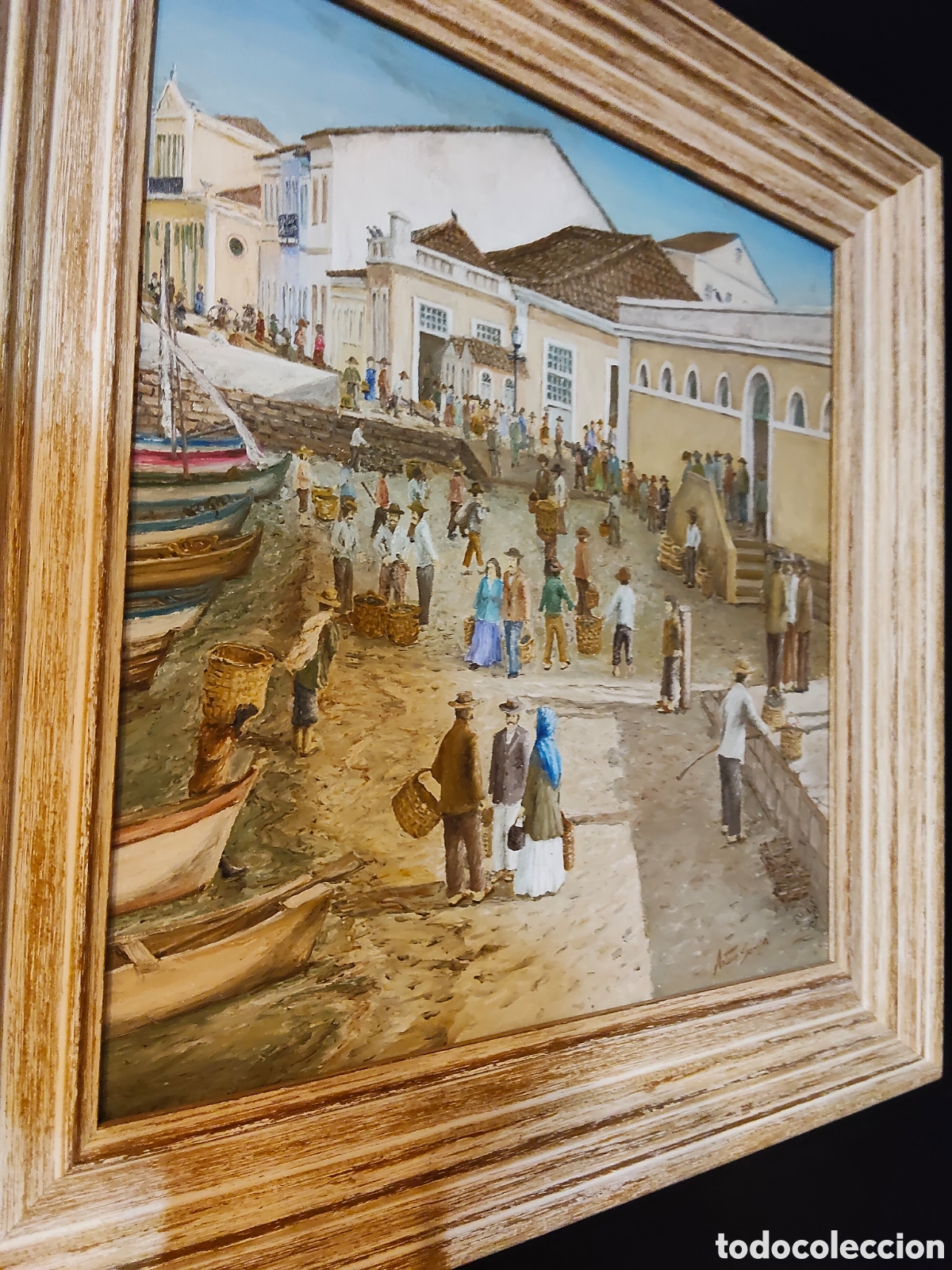 Arte: &Oacute;leo sobre lienzo Astur Souza - Foto 2