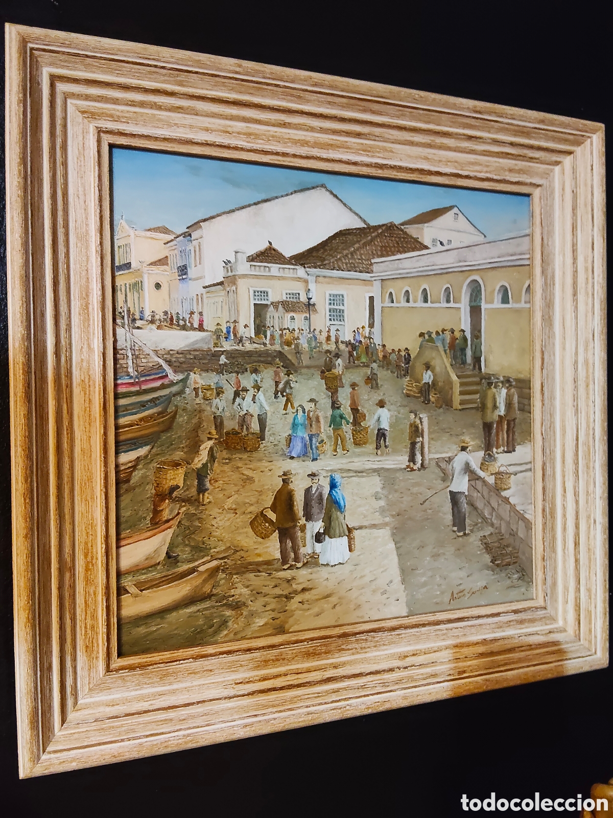 Arte: &Oacute;leo sobre lienzo Astur Souza