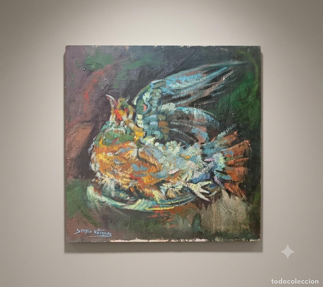 Kunst: Sergio V&aacute;zquez. &Oacute;leo sin t&iacute;tulo.