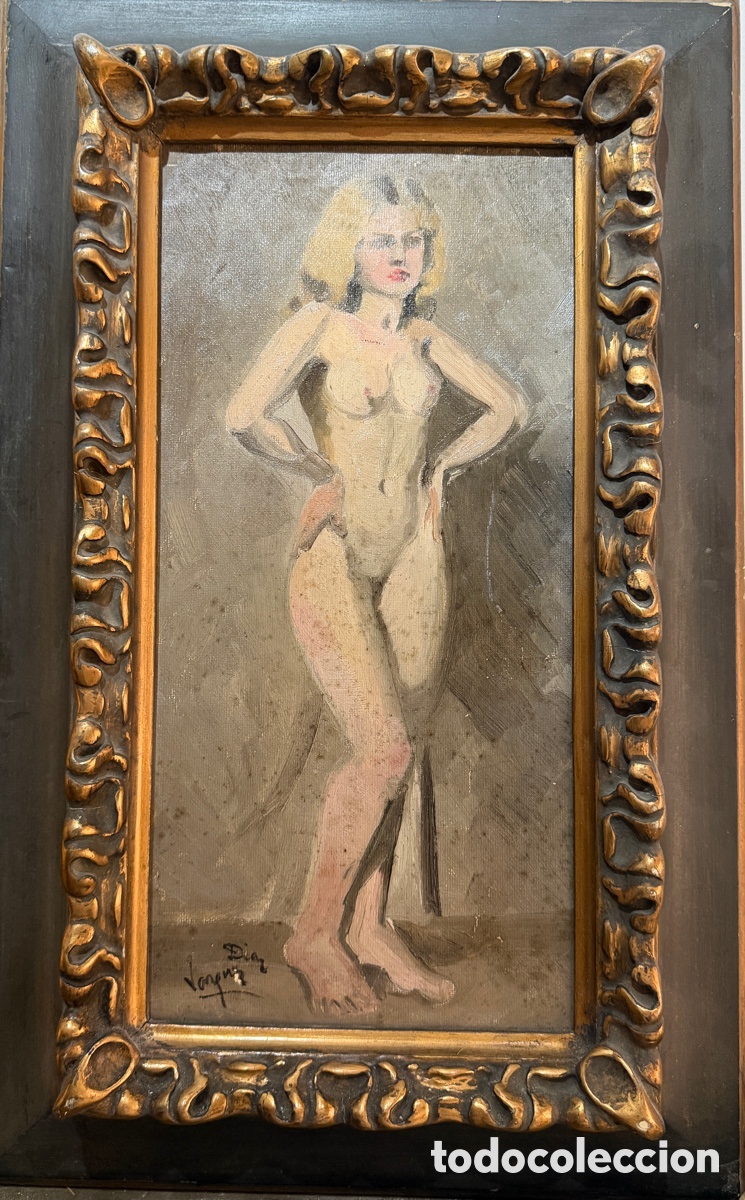 Arte: Estudio del natural: desnudo femenino - Daniel V&aacute;zquez D&iacute;az