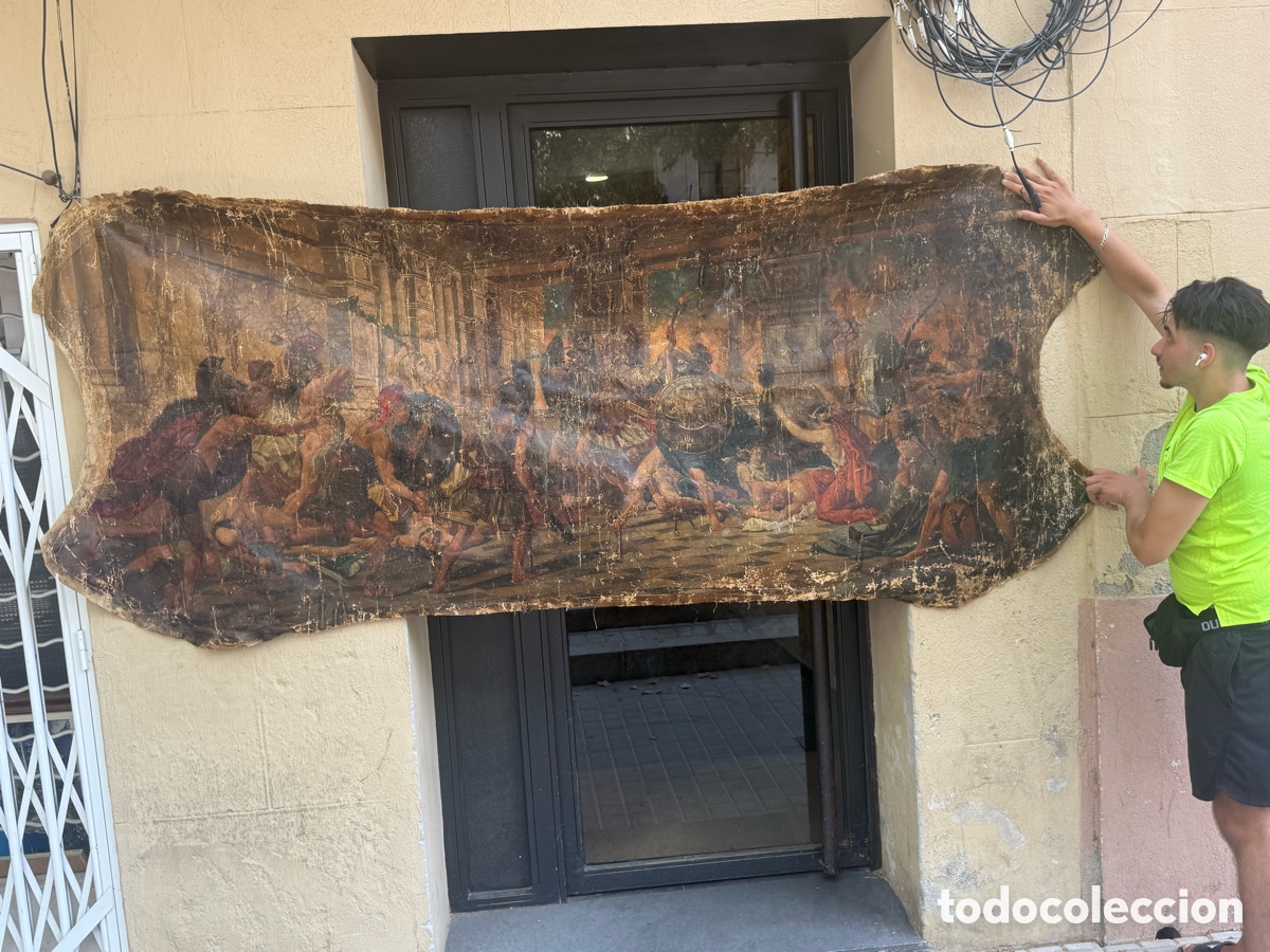 Kunst: &Oacute;leo barroco monumental. Escena hist&oacute;rica de la Antig&uuml;edad. Siglos XVII-XVIII