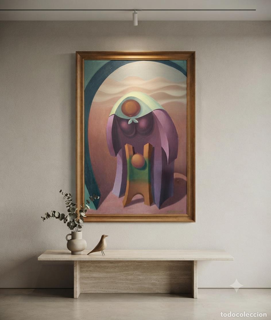 Arte: Castro Couso, Alberto. Sin t&iacute;tulo. &Oacute;leo sobre tabla. 1975