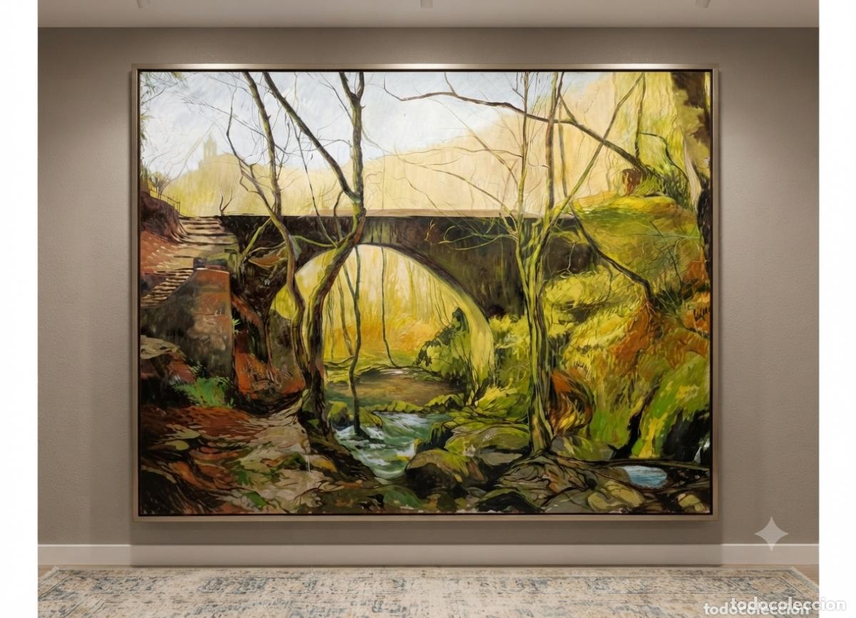 Kunst: Sutil, Francisco. Fragas do Eume. &Oacute;leo sobre lienzo