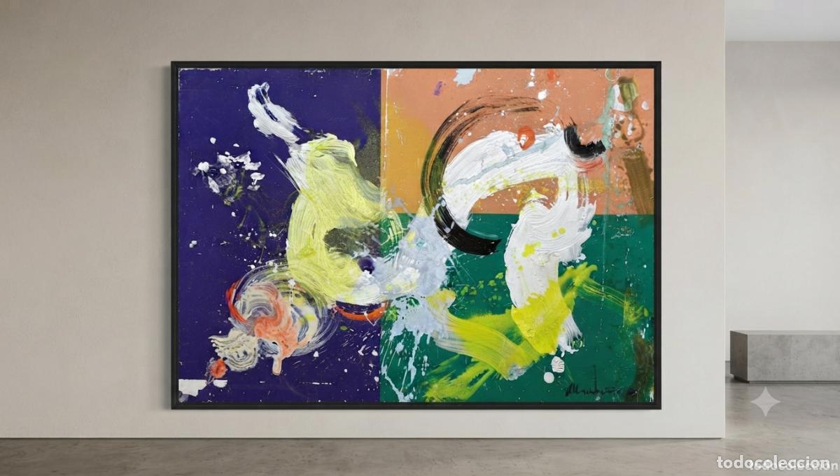 Art: GARC&Iacute;A DE ALMUI&Ntilde;A. SIN T&Iacute;TULO. &Oacute;LEO SOBRE TABLA