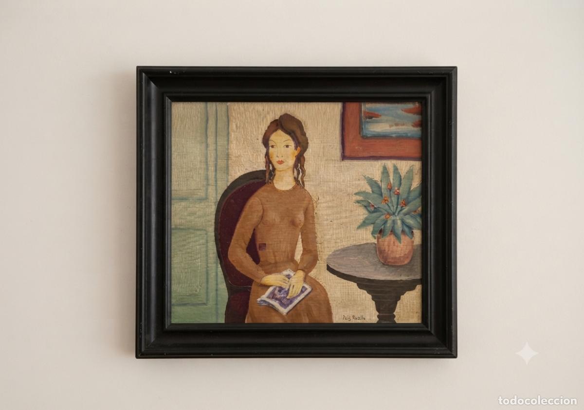 Kunst: Puig Barella. &Oacute;leo sobre tablilla