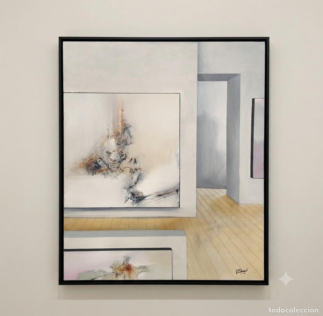 Art: JOS&Eacute; LUIS VALBUENO. &Oacute;LEO SOBRE LIENZO