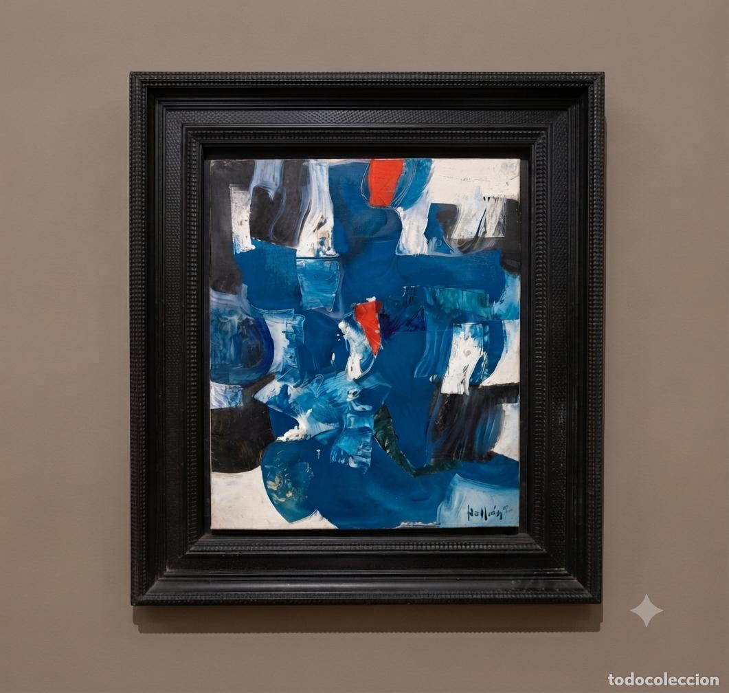 Art: ROLL&Aacute;N LAHOZ, JORDI. SIN T&Iacute;TULO. &Oacute;LEO SOBRE LIENZO