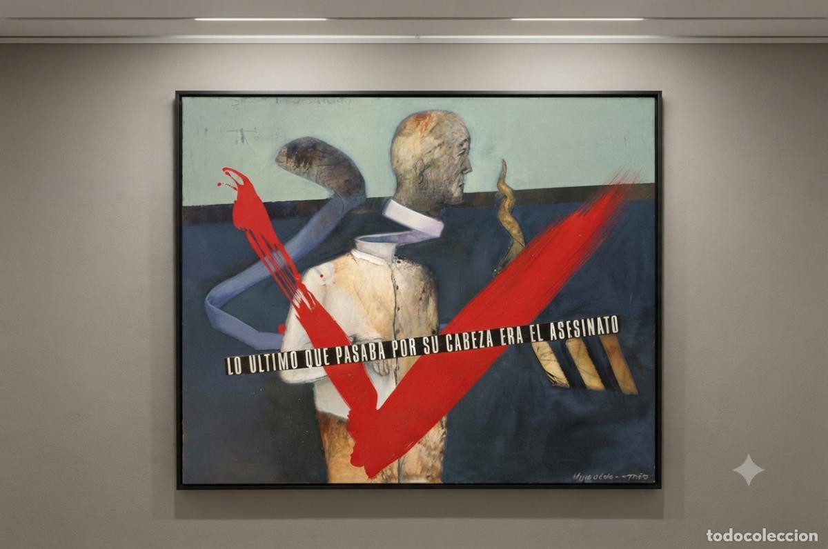 Art: Valbueno / Jaime Trigo. Sin t&iacute;tulo. Mixta sobre &oacute;leo