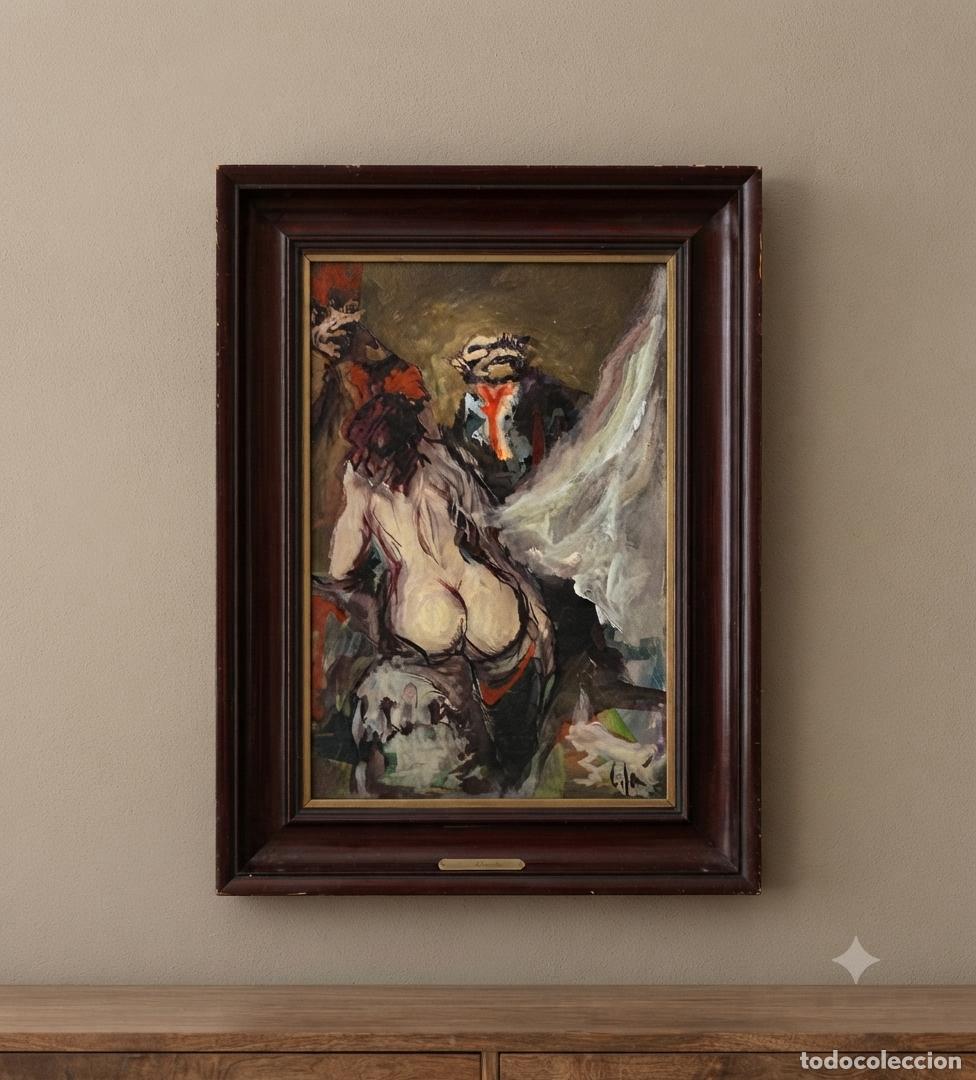 Arte: Enrique Jos&eacute;. &Oacute;leo sobre lienzo.