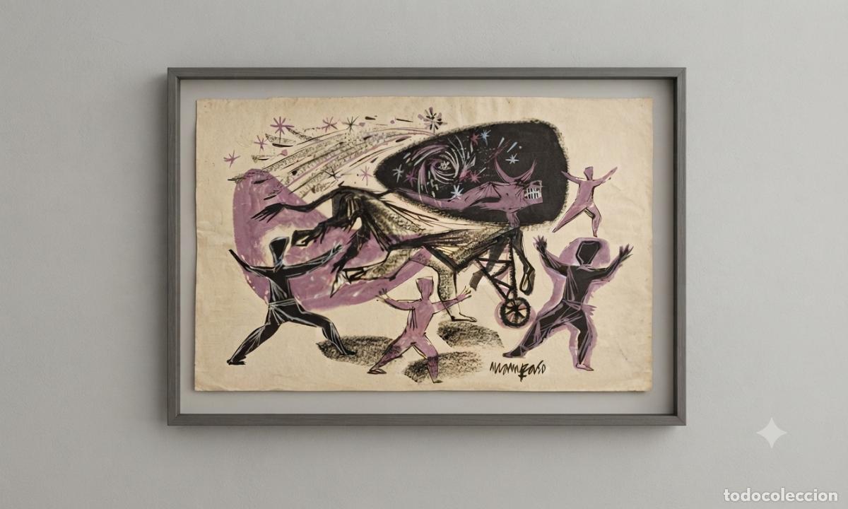 Arte: Mampaso. Sin t&iacute;tulo. M/P (NO INCLUYE MARCO)