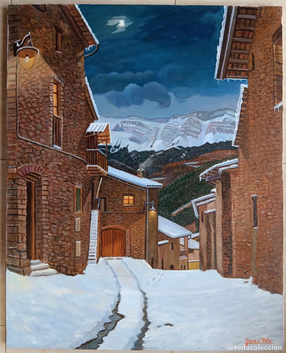 Arte: PERE PLA PAR&Eacute;S. &Oacute;LEO SOBRE TELA MONTADO EN BASTIDOR 81 X 65. ARSEGUEL. VER FOTOS.
