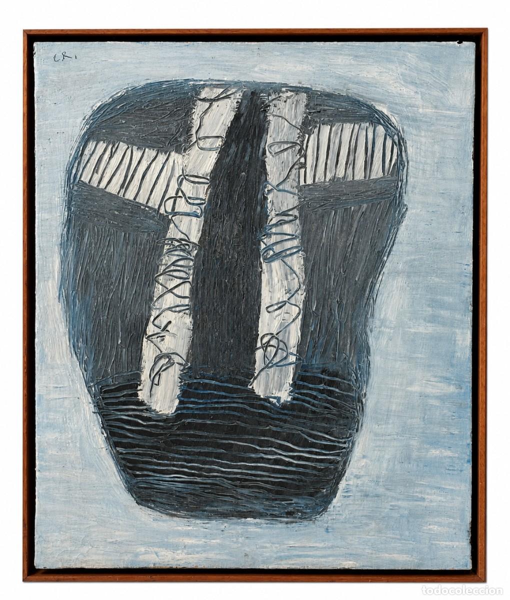 Arte: JOAN CRUSPINERA (TIANA, BARCELONA, 1945) OLEO SOBRE TELA - 61 x 50 CM