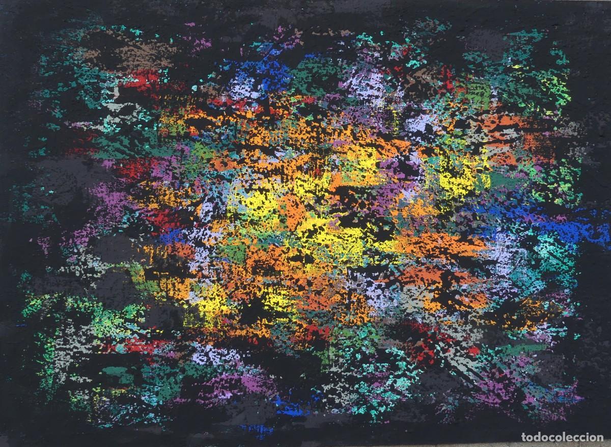 Arte: PINTURA RECIENTE DE JOSE SANZ SALA REALIZADA SOBRE TABLERO ( SOLO RECOGIDA )