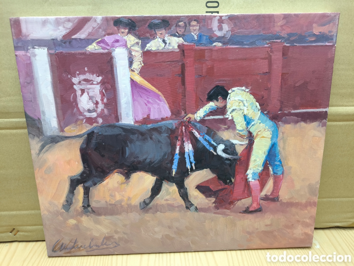 Arte: Fco Ribera Ord&oacute;&ntilde;ez painting