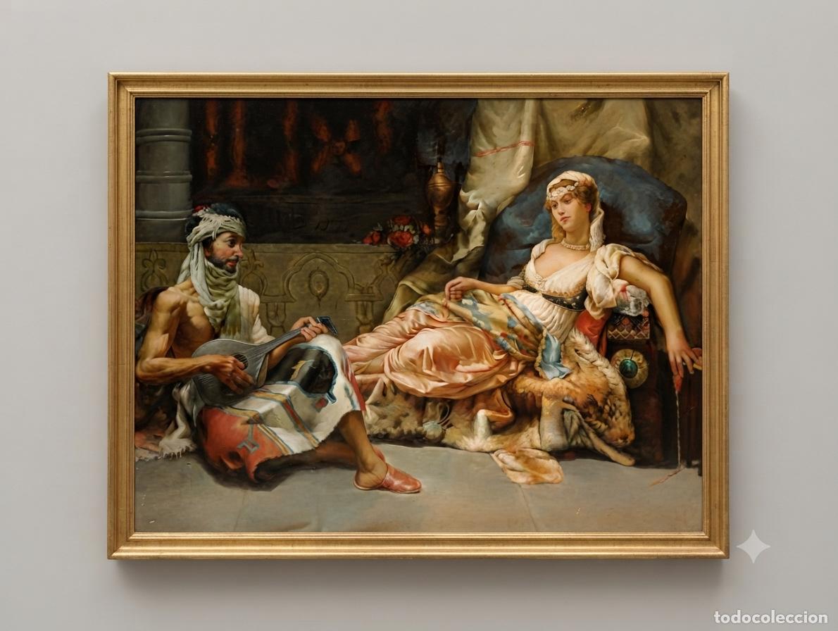 Kunst: Pareja.&Oacute;leo sobre lienzo.