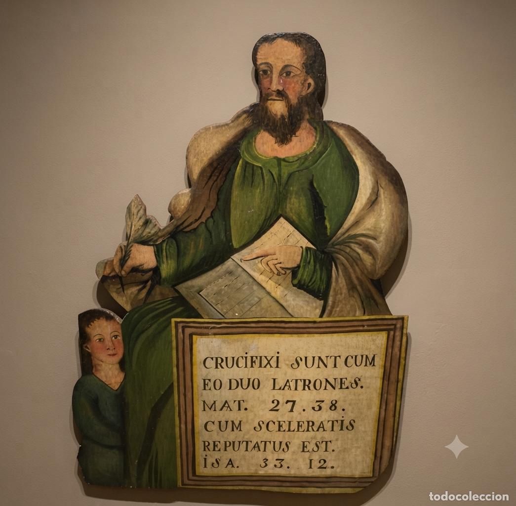 Art: Retablo sin firma. &Oacute;leo sobre madera