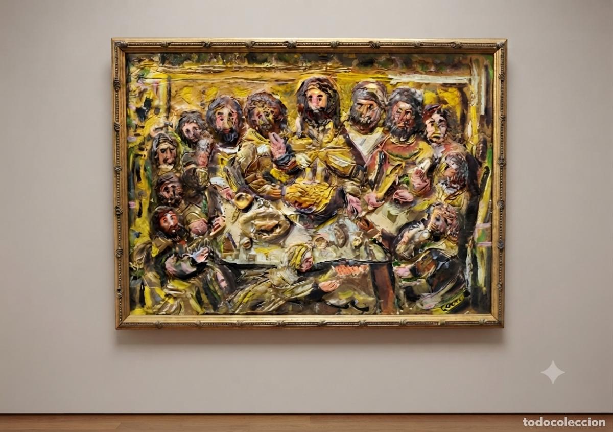Art: V&iacute;ctor Casas. &Uacute;ltima cena. Mach&eacute;