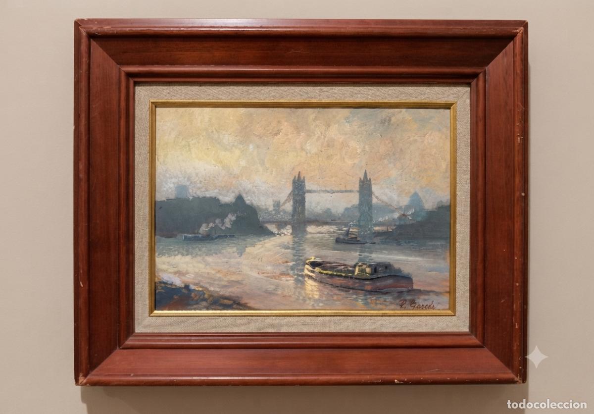 Arte: CELSO MIRANDA. PUENTE LONDRES. O/T